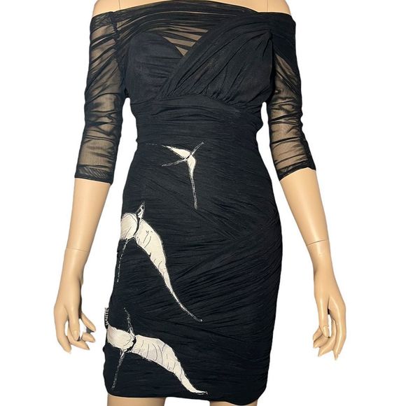 Foley + Corinna black Tulle dress Dresses & Skirts - Foley + Corinna black Tulle Dress fitted